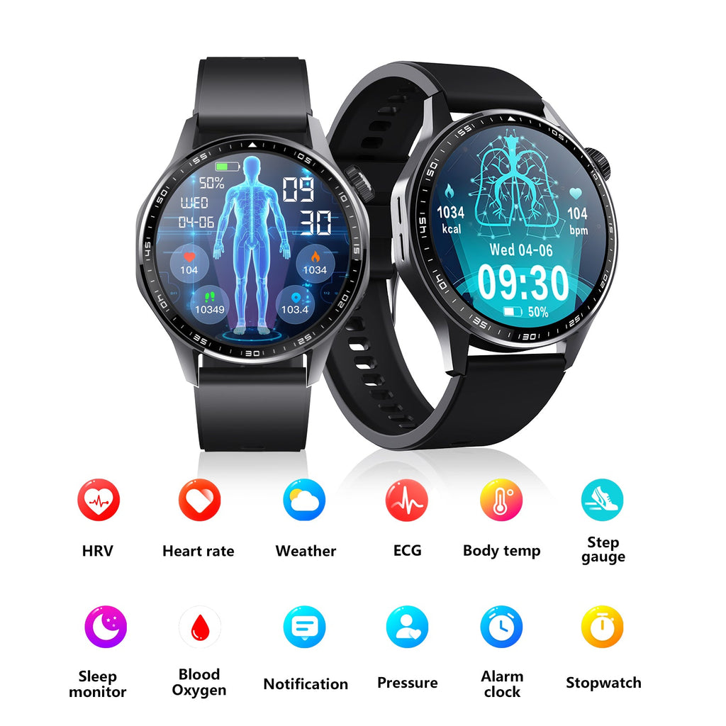 Advanced Health & Fitness Smartwatch | ECG, SpO2 & Sleep Tracking
